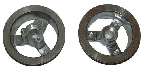Front Hub Set for 9x3.50-4 & 3.00-4 Tires