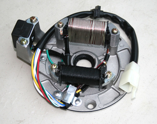 2 Coil 5 Wires Tao Tao 125cc DB17 Stator Magneto Plate