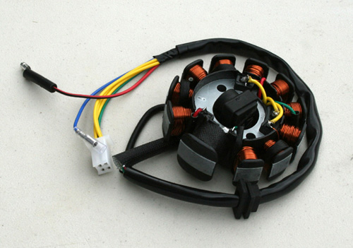 Tao Tao Targa 150, Arrow 150 4Fun 150 Stator (11 Coils, 6 Wires)