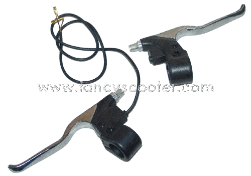 Brake Handle Pair  (Chrome)