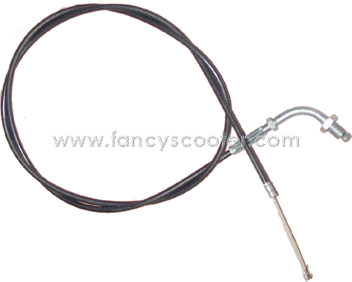 Throttle Cable (Black cabe=33", Wire for Carb to Play=3")